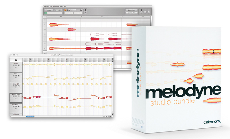 Celemony Melodyne 5 Studio  UPGRADE from Version 4